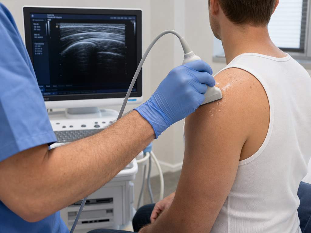 Badanie USG barku - diagnostyka w IChB Szczecin